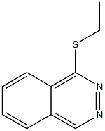 1-(Ethylthio)phthalazine Struktur