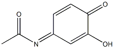 4-Acetylimino-2-hydroxy-2,5-cyclohexadien-1-one