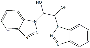1,2-Bis(1H-benzotriazol-1-yl)ethane-1,2-diol Structure