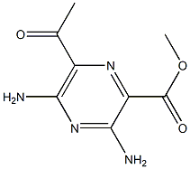 3,5-Diamino-6-acetylpyrazine-2-carboxylic acid methyl ester
