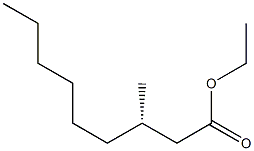[S,(-)]-3-Methylnonanoic acid ethyl ester