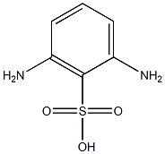 2,6-Diaminobenzenesulfonic acid Structure