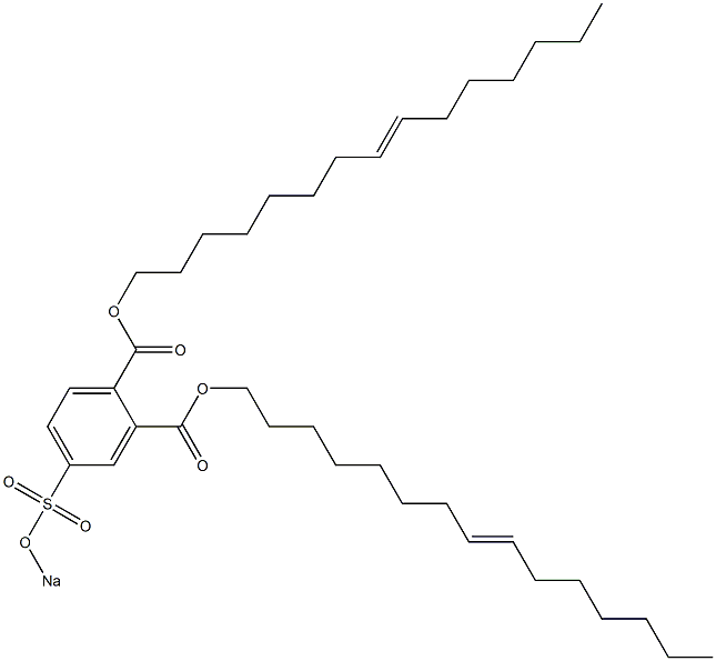 4-(Sodiosulfo)phthalic acid di(8-pentadecenyl) ester