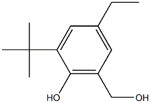 2-tert-Butyl-4-ethyl-6-(hydroxymethyl)phenol Structure