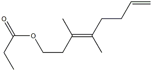 Propionic acid 3,4-dimethyl-3,7-octadienyl ester