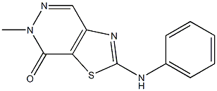 2-(Phenylamino)-6-methylthiazolo[4,5-d]pyridazin-7(6H)-one