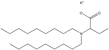 2-(Dinonylamino)butyric acid potassium salt