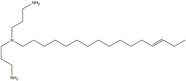 3,3'-(13-Hexadecenylimino)bis(1-propanamine) 结构式