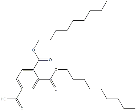  1,2,4-Benzenetricarboxylic acid hydrogen 1,2-dinonyl ester