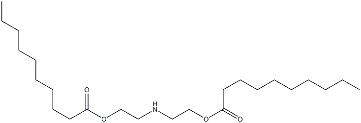 2,2'-Iminobis(ethanol decanoate) Structure