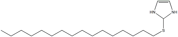 2-(Hexadecylthio)-4-imidazoline 结构式