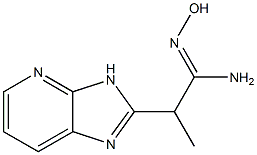 2-(3H-Imidazo[4,5-b]pyridin-2-yl)propanamide oxime|