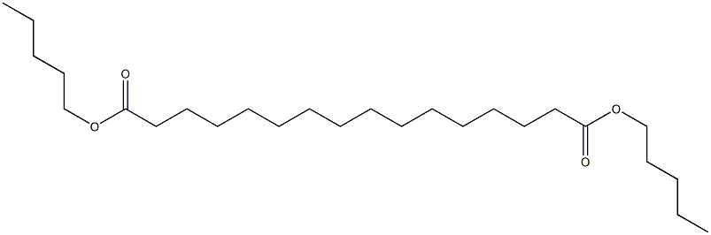 Hexadecanedioic acid dipentyl ester