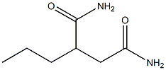 Pentane-1,2-dicarboxamide Structure