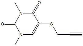 5-(Propargylthio)-1,3-dimethylpyrimidine-2,4(1H,3H)-dione
