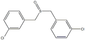 メチル[3-クロロフェニル]スルホキシド 化学構造式