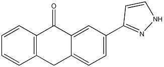 2-(1H-Pyrazol-3-yl)anthrone