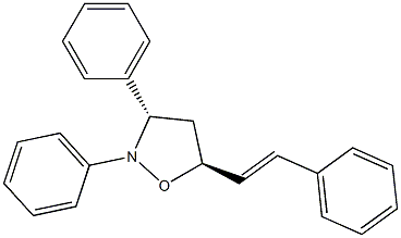 (3S,5S)-2,3-Diphenyl-5-(2-phenylethenyl)isoxazolidine