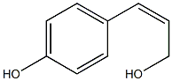 (Z)-3-(4-Hydroxyphenyl)-2-propen-1-ol Struktur
