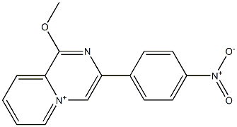 1-Methoxy-3-(4-nitrophenyl)pyrido[1,2-a]pyrazin-5-ium