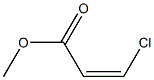 (Z)-3-Chloropropenoic acid methyl ester