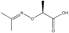 [S,(-)]-2-[(Isopropylideneamino)oxy]propionic acid Structure