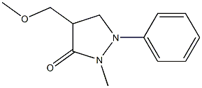 4-Methoxymethyl-2-methyl-1-phenylpyrazolidin-3-one