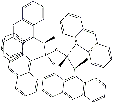 [(R)-1-(9-Anthryl)ethyl][(S)-1-(9-anthryl)ethyl] ether Structure