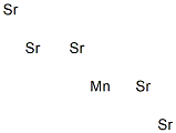 Manganese pentastrontium Struktur