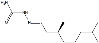 [S,(-)]-3,7-Dimethyloctanalsemicarbazone