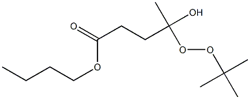 4-(tert-Butylperoxy)-4-hydroxyvaleric acid butyl ester|