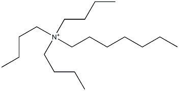 Heptyltributylaminium 结构式