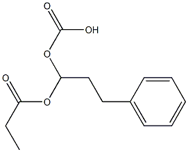 Carbonic acid (2-phenylethyl)(propanoyloxymethyl) ester