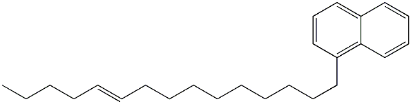 1-(10-Pentadecenyl)naphthalene Struktur
