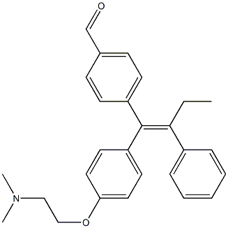 2-[4-[(Z)-1-(4-Formylphenyl)-2-phenyl-1-butenyl]phenoxy]-N,N-dimethylethanamine