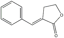 3-[(E)-ベンジリデン]テトラヒドロフラン-2-オン 化学構造式