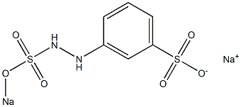 3-[2-(Sodiooxysulfonyl)hydrazino]benzenesulfonic acid sodium salt