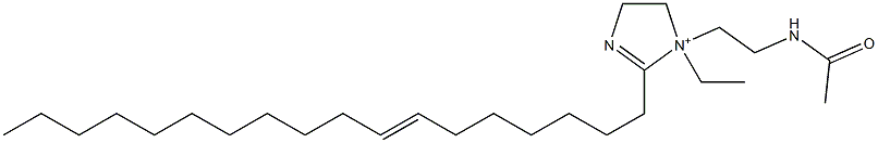 1-[2-(Acetylamino)ethyl]-1-ethyl-2-(7-octadecenyl)-2-imidazoline-1-ium