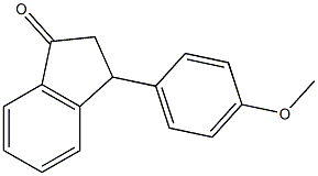 3-(4-Methoxyphenyl)-2,3-dihydro-1H-indene-1-one