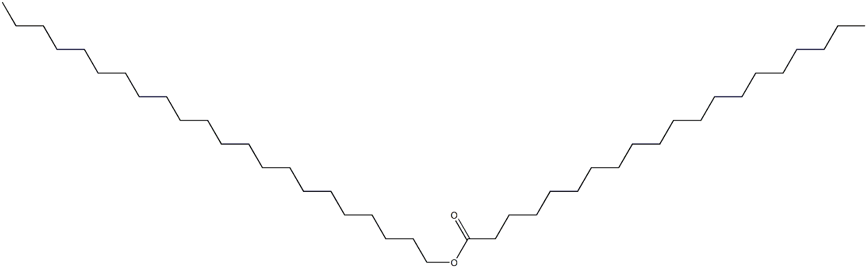 イコサン酸ドコシル 化学構造式
