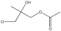 Acetic acid 3-chloro-2-hydroxy-2-methylpropyl ester
