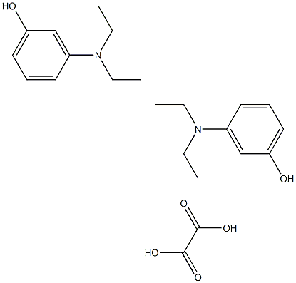 Bis(m-diethylaminophenol)oxalate Structure