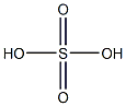 硫酸,0.05N标准溶液, , 结构式