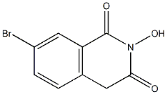 7-BROMO-2-HYDROXYISOQUINOLINE-1,3(2H,4H)-DIONE Structure