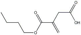 衣康酸单丁酯,,结构式
