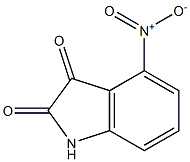 4-硝基靛红, , 结构式