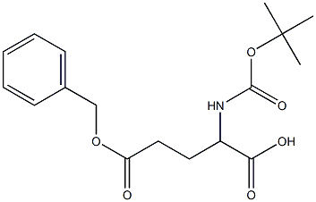 BOC-DL-Glutamic acid 5-benzylester Structure