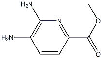 Methyl 5,6-diamino-2-pyridinecarboxylate Structure