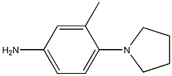 3-Methyl-4-(1-pyrrolidinyl)aniline