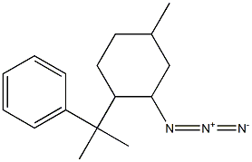 (+)-8-Phenylneomenthyl azide Structure